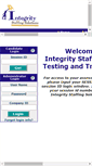 Mobile Screenshot of integritystaffing.proveit.com